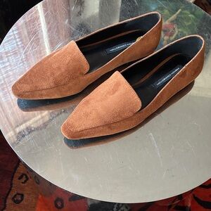 French Connection Tan Loafers